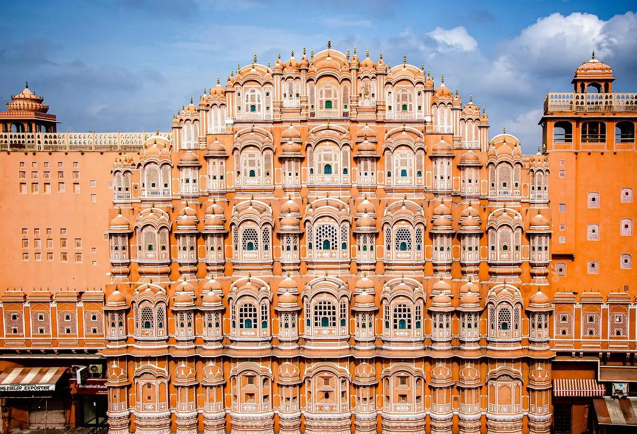 Hawa Mahal, the Palace of the Winds, in Jaipur